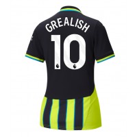 Fotbalové Dres Manchester City Jack Grealish #10 Dámské Venkovní 2024-25 Krátký Rukáv